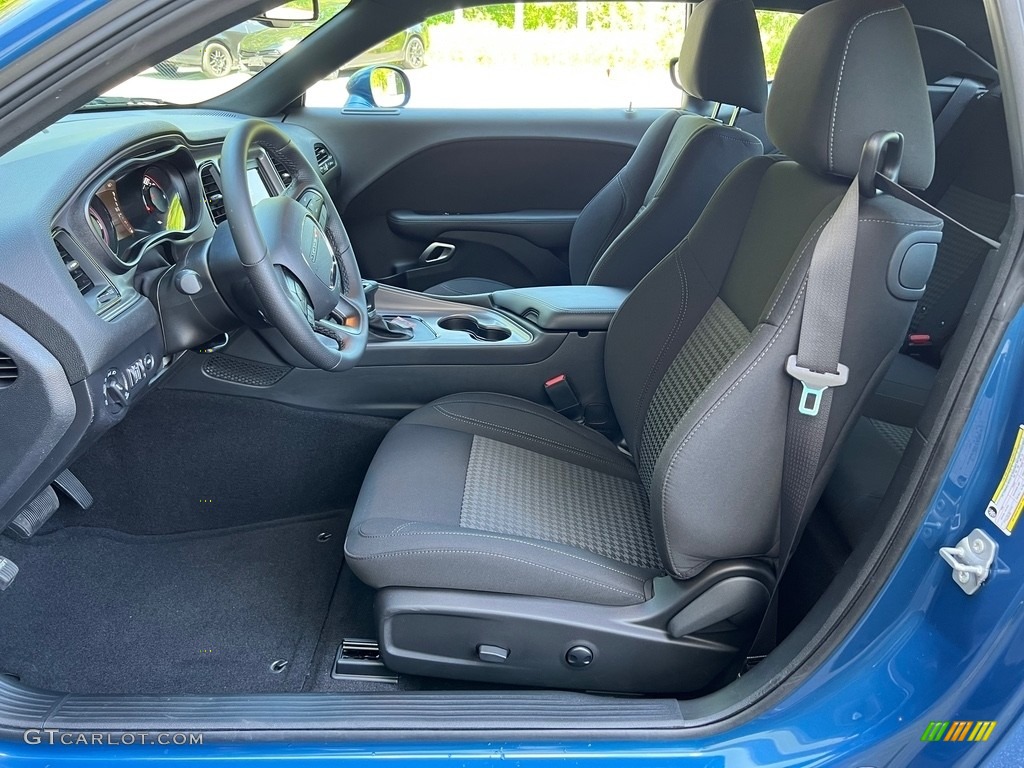 Black Interior 2023 Dodge Challenger SXT Blacktop Photo #146057511