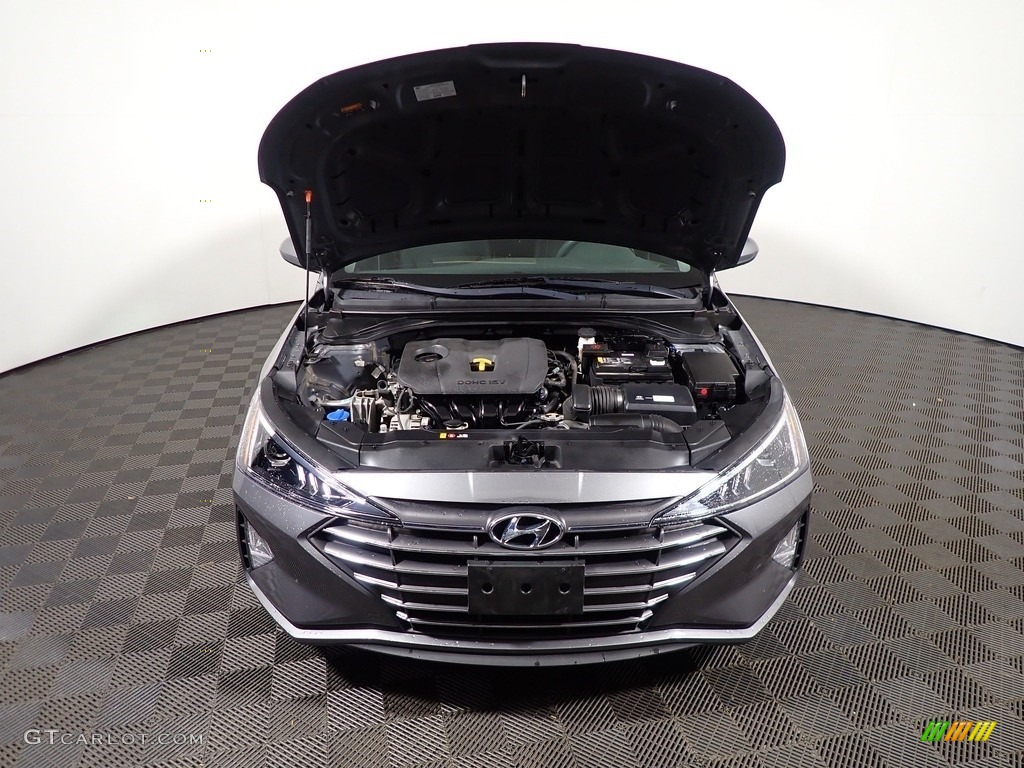 2019 Elantra SE - Machine Gray / Black photo #6