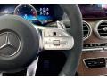 2022 Mercedes-Benz C Cranberry Red Interior Steering Wheel Photo