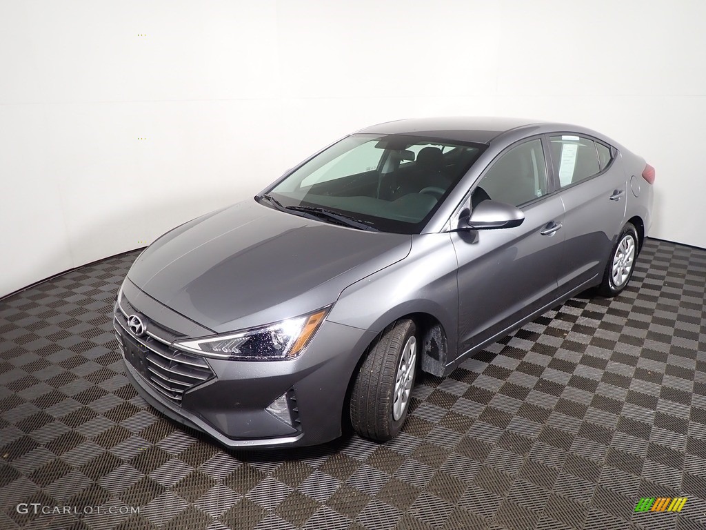 2019 Elantra SE - Machine Gray / Black photo #9