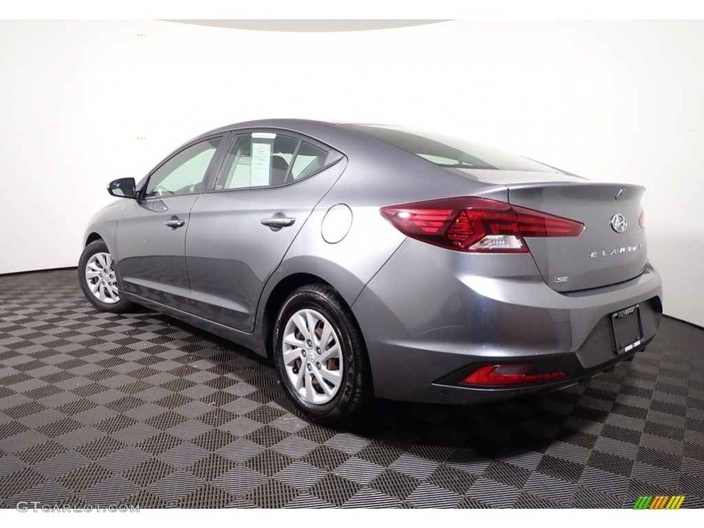 2019 Elantra SE - Machine Gray / Black photo #11