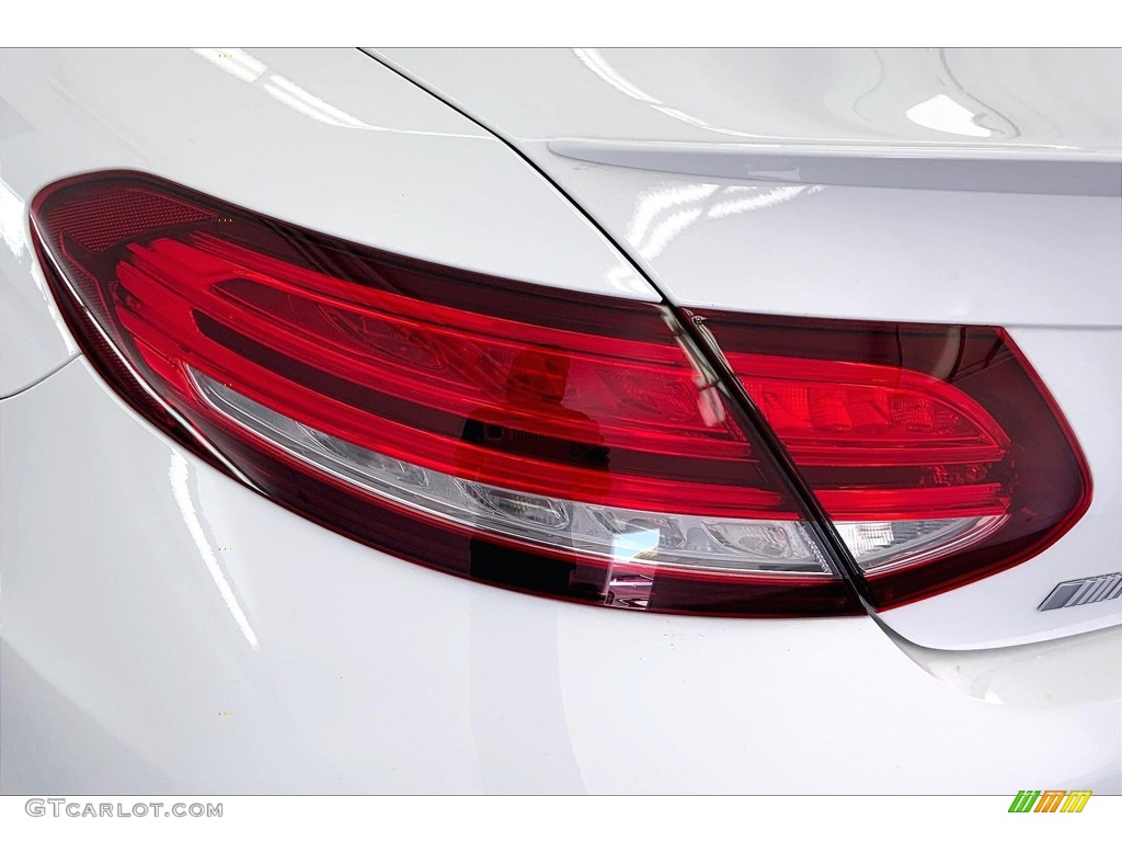 2022 C AMG 43 4Matic Cabriolet - Polar White / Cranberry Red photo #28