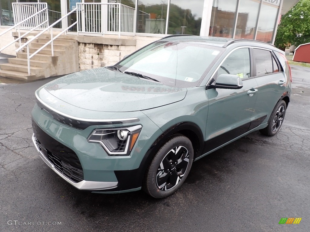 Cityscape Green 2023 Kia Niro EV Wave Exterior Photo #146057793