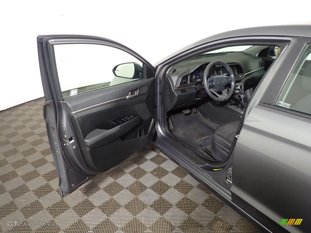 2019 Elantra SE - Machine Gray / Black photo #18
