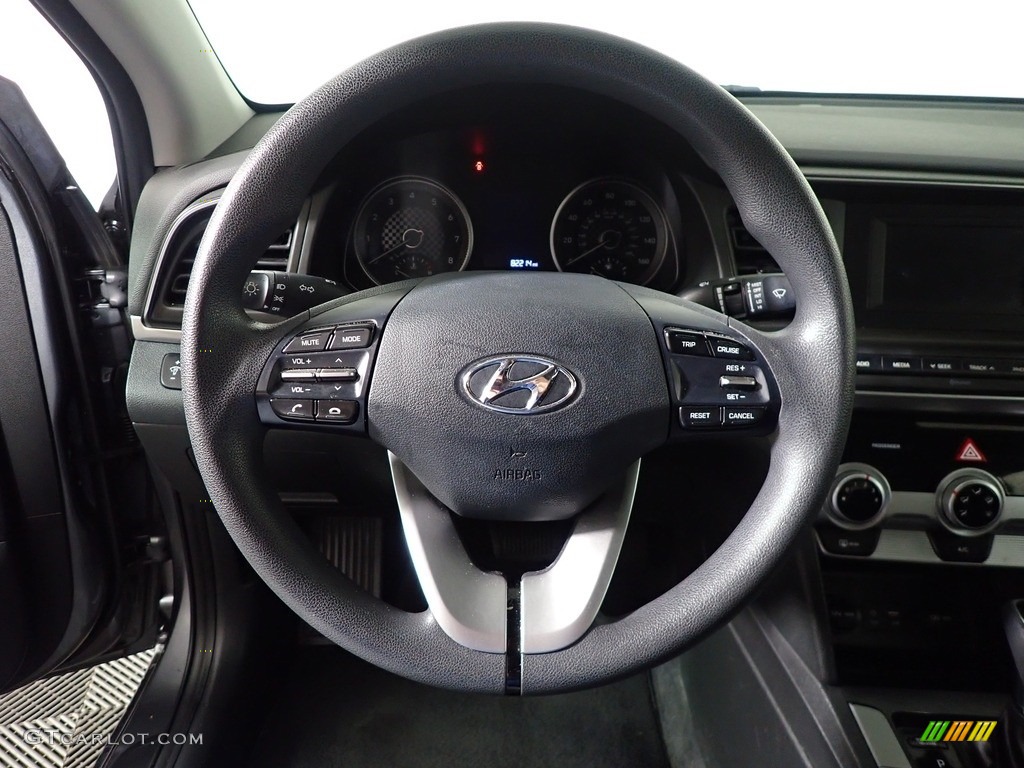 2019 Elantra SE - Machine Gray / Black photo #25