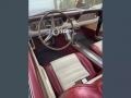 1966 Ford Mustang White/Burgundy Interior Interior Photo