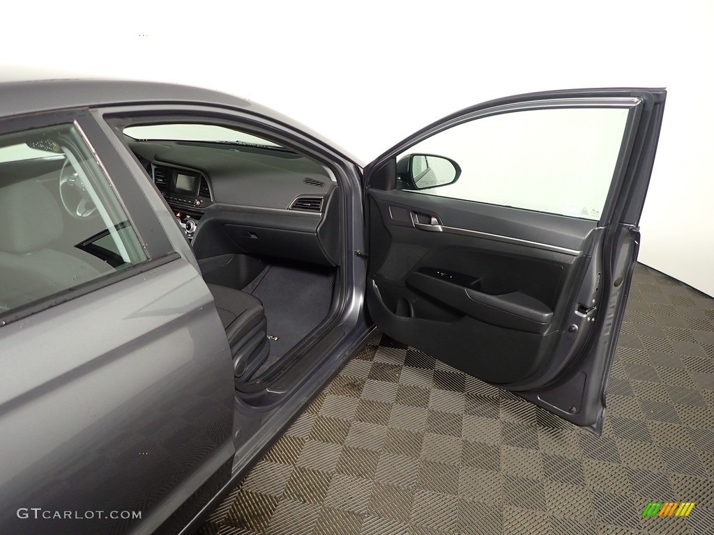 2019 Elantra SE - Machine Gray / Black photo #36