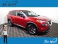 Scarlet Ember Tintcoat 2021 Nissan Rogue S AWD
