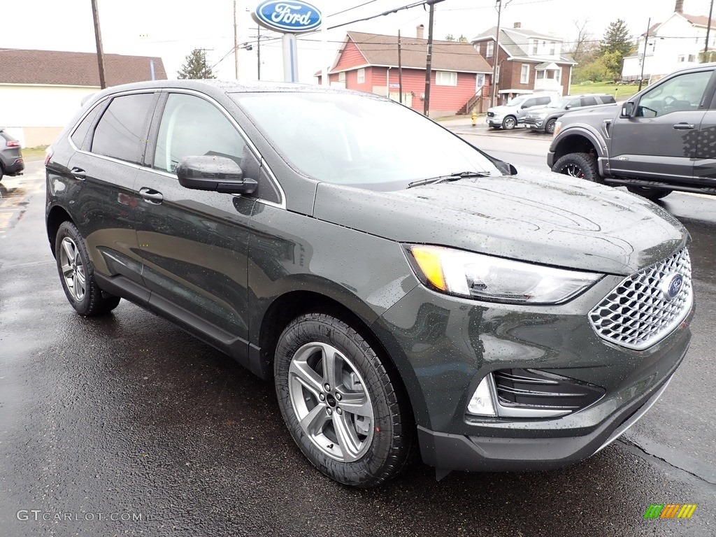 Forged Green Metallic 2023 Ford Edge SEL AWD Exterior Photo #146058674