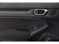 Black/Red 2023 Honda Civic Si Sedan Door Panel