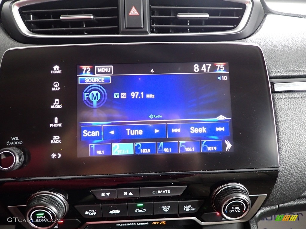 2018 CR-V Touring AWD - White Diamond Pearl / Ivory photo #2