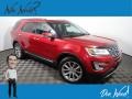 2017 Ruby Red Ford Explorer Limited 4WD #146054344