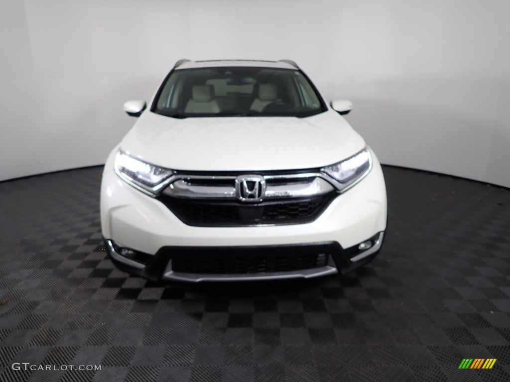 2018 CR-V Touring AWD - White Diamond Pearl / Ivory photo #7