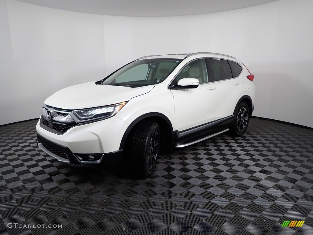 2018 CR-V Touring AWD - White Diamond Pearl / Ivory photo #8