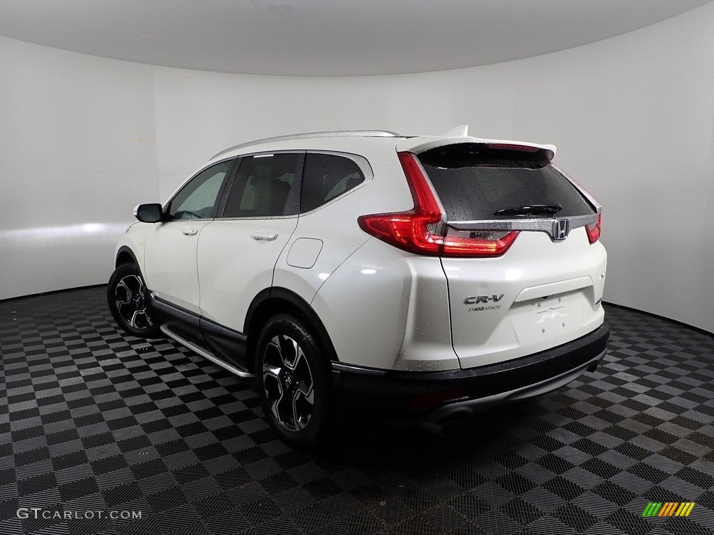 2018 CR-V Touring AWD - White Diamond Pearl / Ivory photo #9