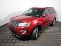 2017 Ruby Red Ford Explorer Limited 4WD  photo #11