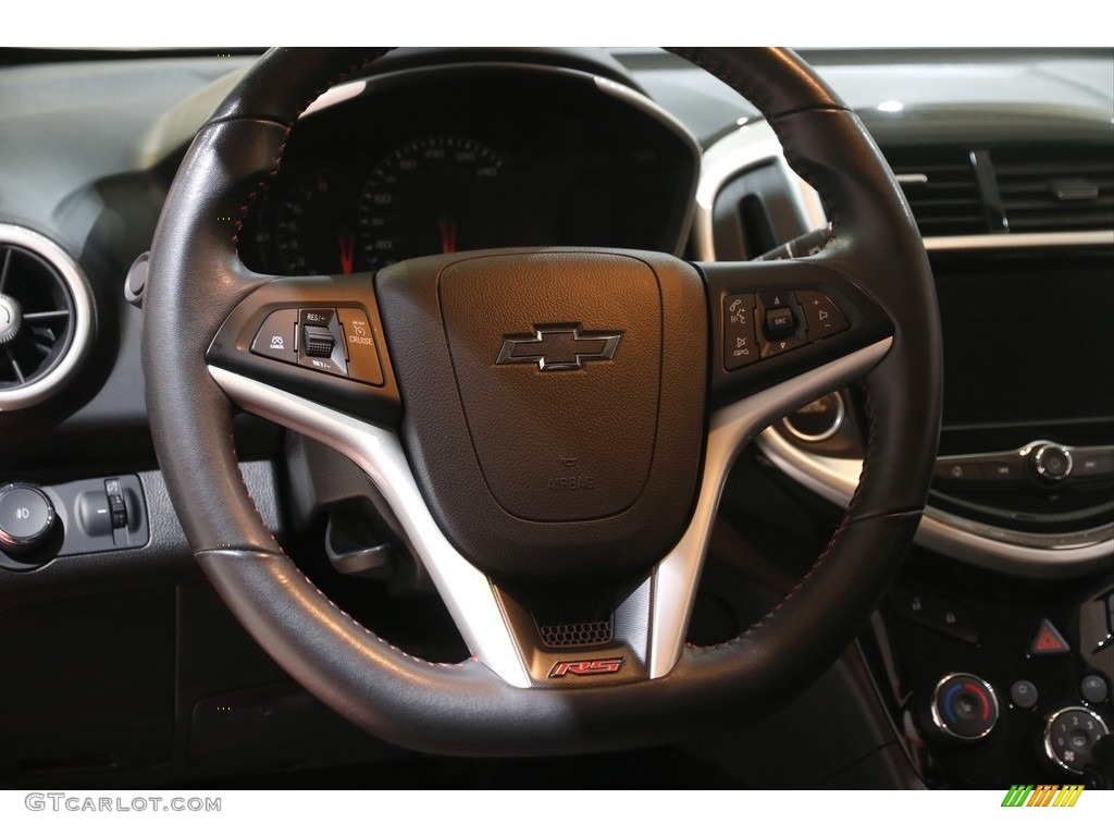 2020 Sonic LT Hatchback - Red Hot / Jet Black photo #7