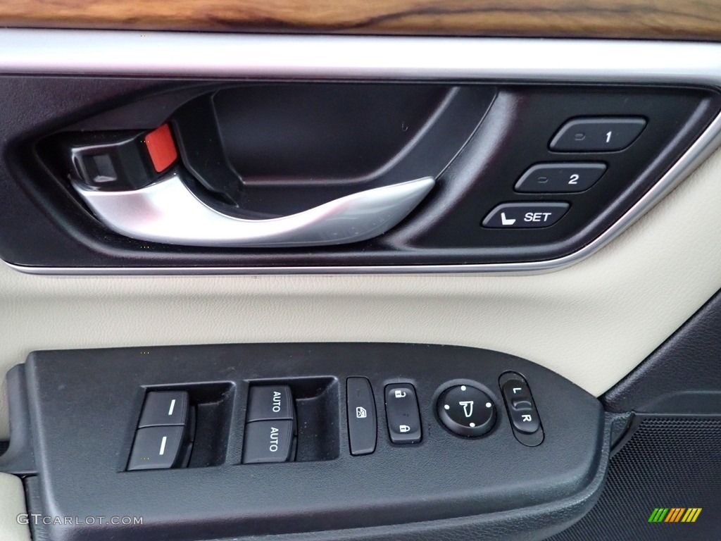 2018 CR-V Touring AWD - White Diamond Pearl / Ivory photo #15