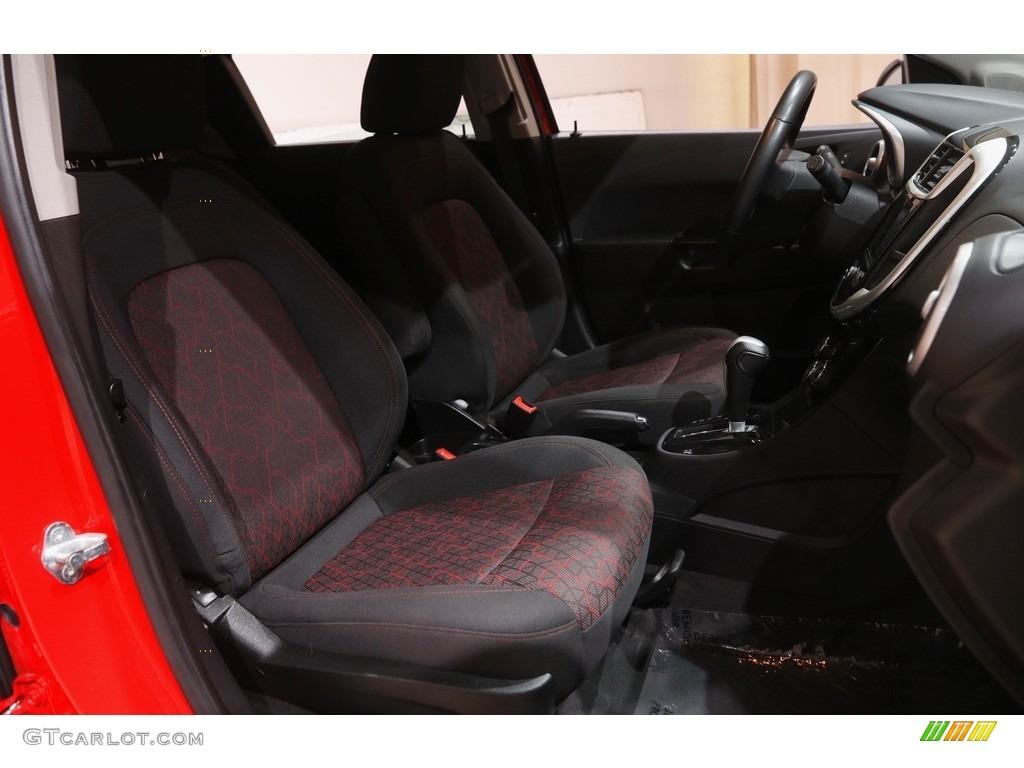 2020 Sonic LT Hatchback - Red Hot / Jet Black photo #13