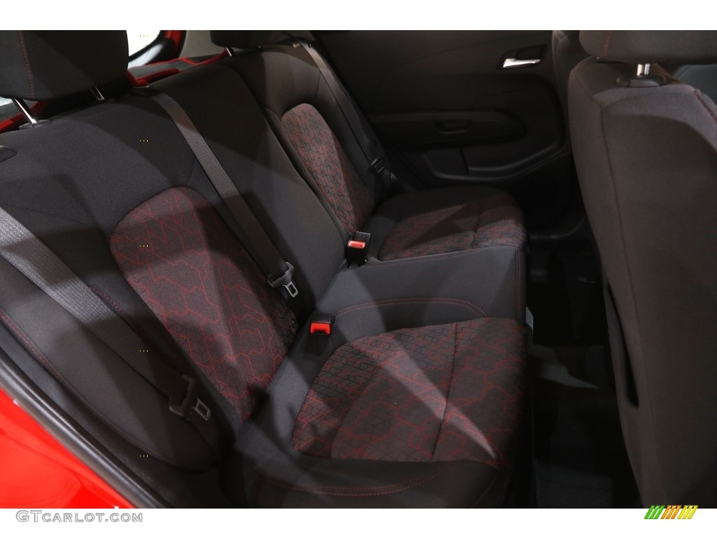 2020 Sonic LT Hatchback - Red Hot / Jet Black photo #14