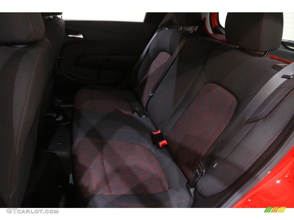2020 Sonic LT Hatchback - Red Hot / Jet Black photo #15