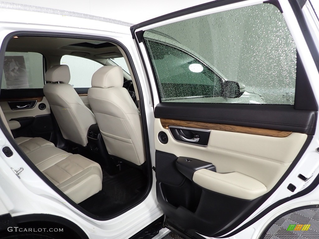 2018 CR-V Touring AWD - White Diamond Pearl / Ivory photo #33