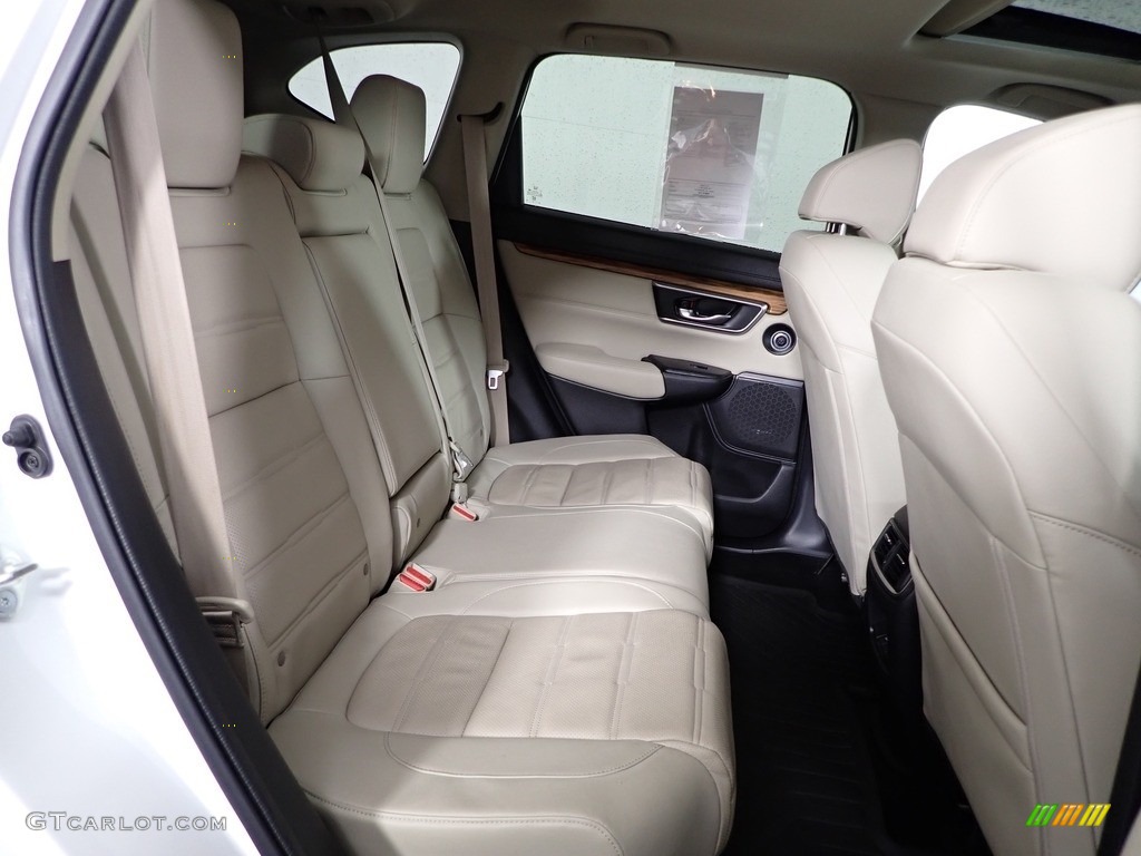2018 CR-V Touring AWD - White Diamond Pearl / Ivory photo #34