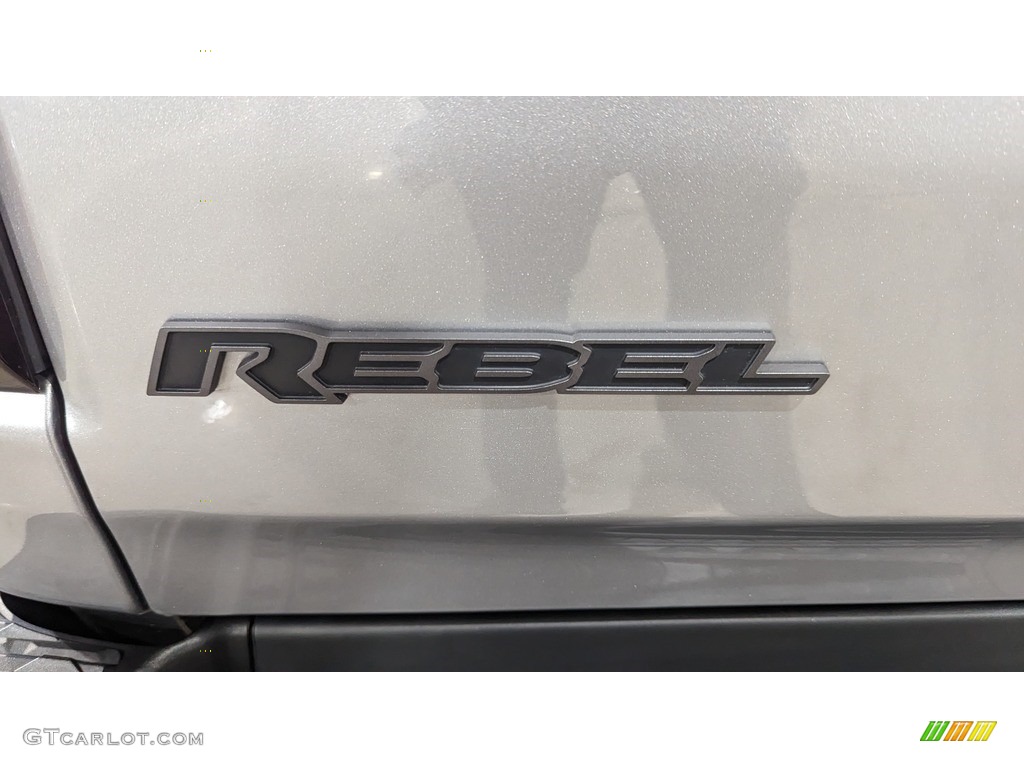 2020 1500 Rebel Crew Cab 4x4 - Billet Silver Metallic / Black photo #24