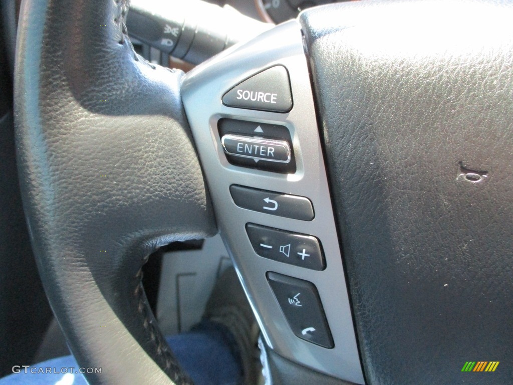 2015 Nissan Armada Platinum 4x4 Steering Wheel Photos