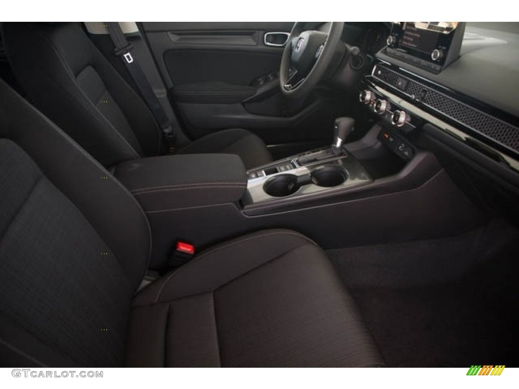 2023 Civic LX - Aegean Blue Metallic / Black photo #29