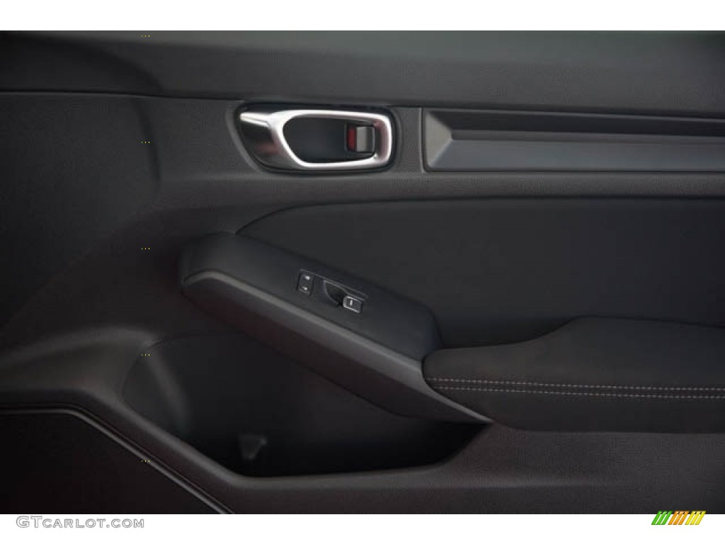 2023 Civic LX - Aegean Blue Metallic / Black photo #36