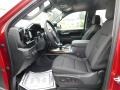 Jet Black Front Seat Photo for 2023 Chevrolet Silverado 1500 #146062428