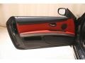 Coral Red/Black Door Panel Photo for 2012 BMW 3 Series #146062429