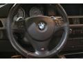 Coral Red/Black 2012 BMW 3 Series 335is Convertible Steering Wheel