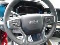 Jet Black Steering Wheel Photo for 2023 Chevrolet Silverado 1500 #146062466