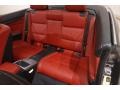 Coral Red/Black Rear Seat Photo for 2012 BMW 3 Series #146062598
