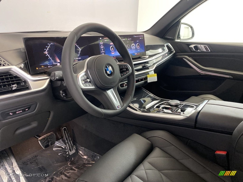 Black Interior 2024 BMW X5 xDrive40i Photo #146062616