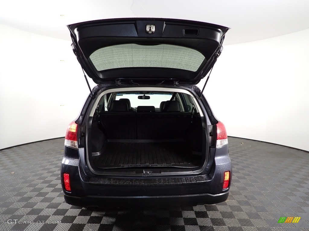 2013 Outback 2.5i Limited - Graphite Gray Metallic / Off Black Leather photo #9