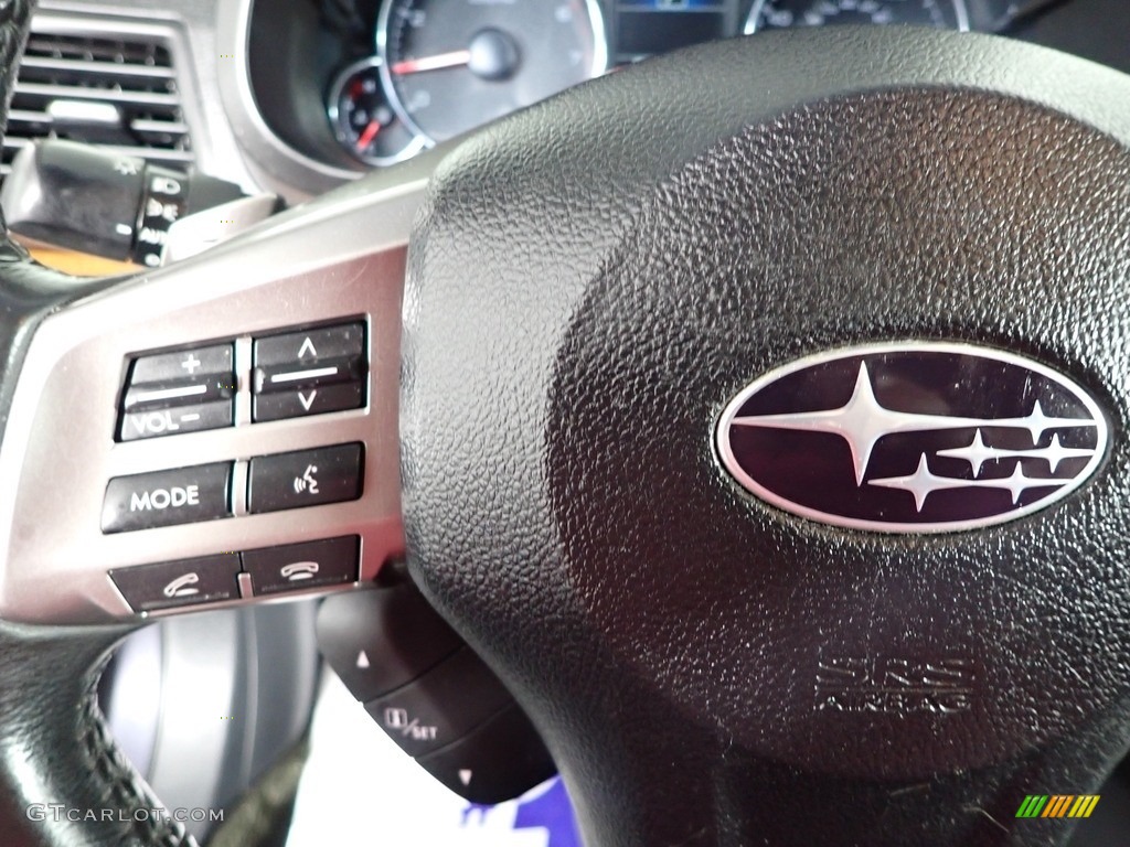 2013 Outback 2.5i Limited - Graphite Gray Metallic / Off Black Leather photo #17