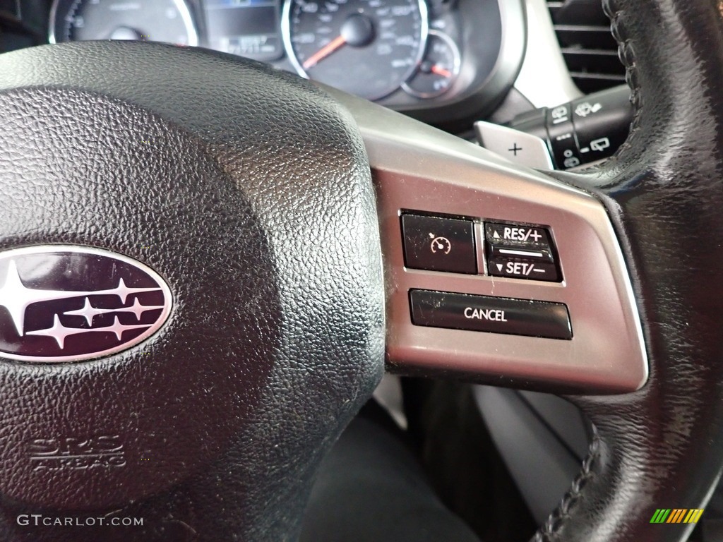 2013 Outback 2.5i Limited - Graphite Gray Metallic / Off Black Leather photo #18