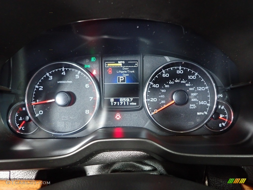 2013 Outback 2.5i Limited - Graphite Gray Metallic / Off Black Leather photo #19