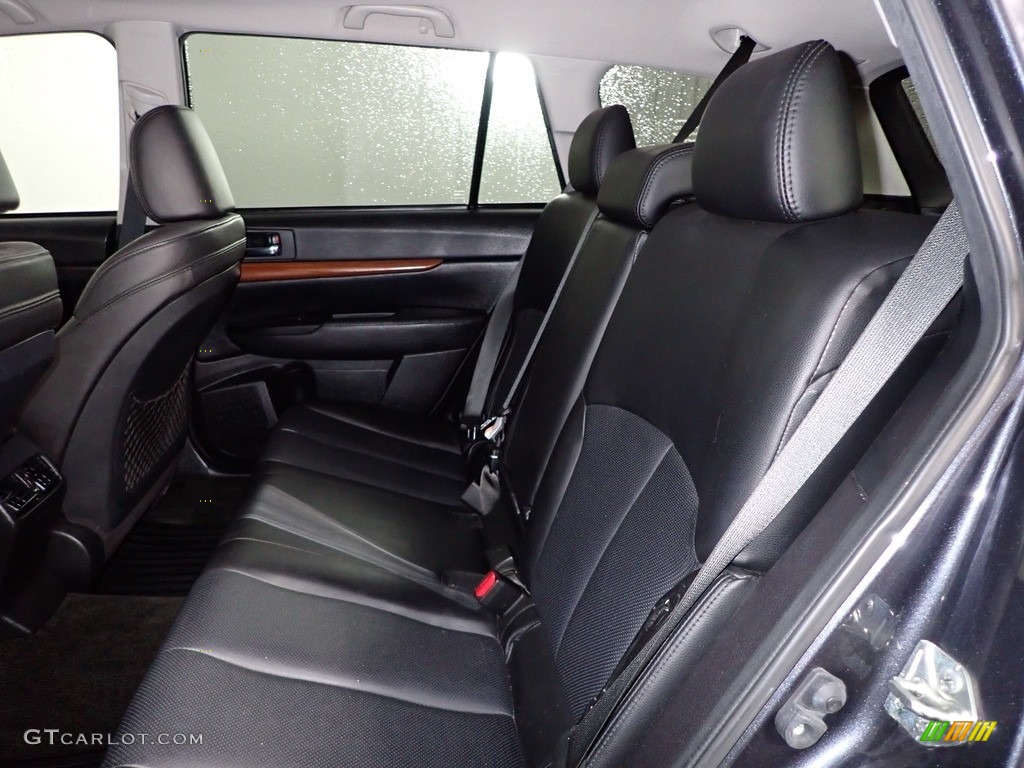 2013 Outback 2.5i Limited - Graphite Gray Metallic / Off Black Leather photo #26