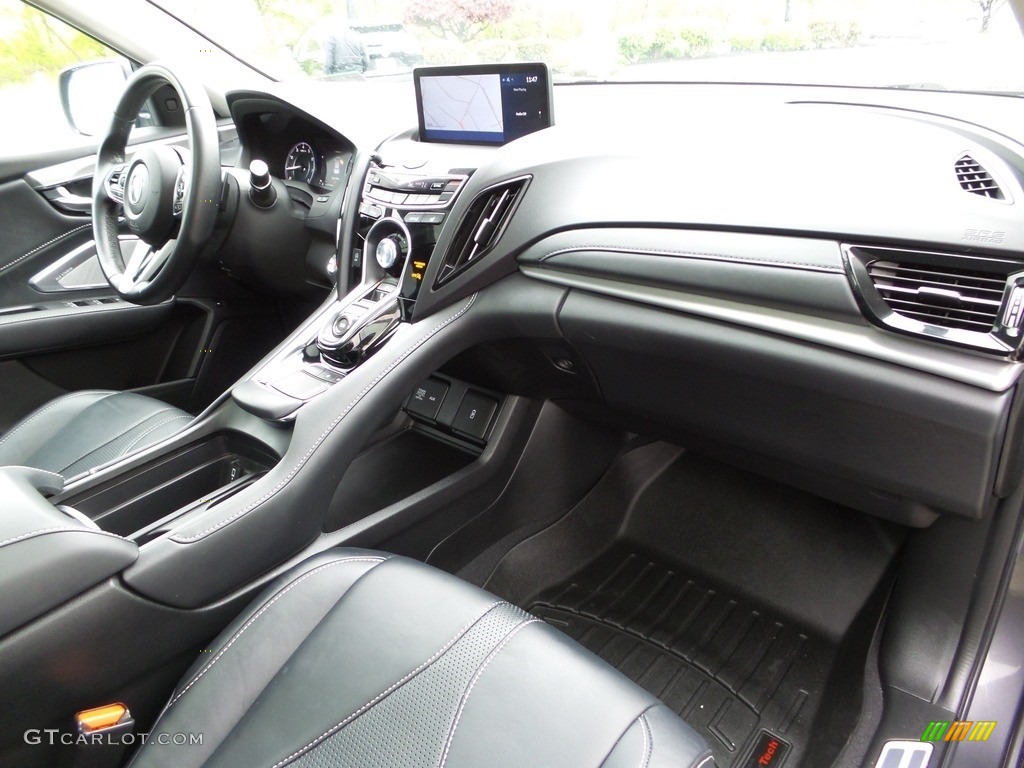 2020 Acura RDX Technology AWD Ebony Dashboard Photo #146063826