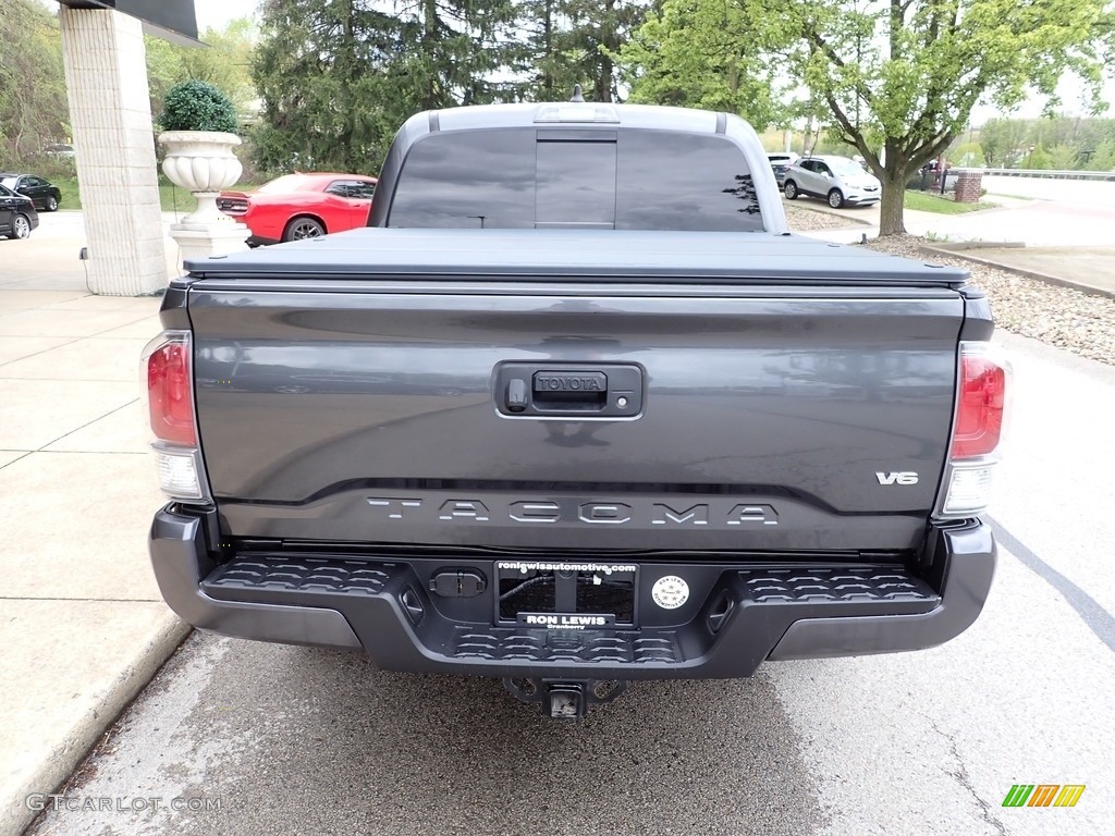 2021 Tacoma TRD Sport Double Cab 4x4 - Magnetic Gray Metallic / TRD Cement/Black photo #6