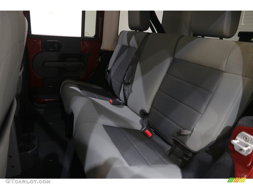 2010 Wrangler Unlimited Sport 4x4 - Red Rock Crystal Pearl / Dark Slate Gray/Medium Slate Gray photo #14
