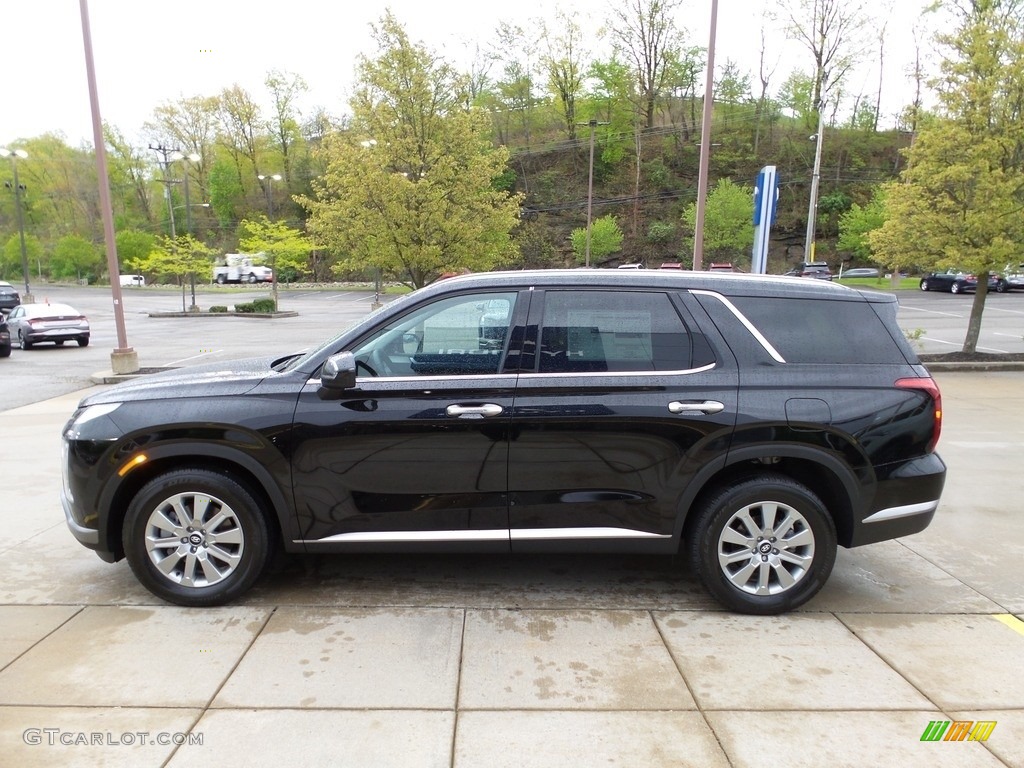 Abyss Black Pearl 2023 Hyundai Palisade SEL AWD Exterior Photo #146064767