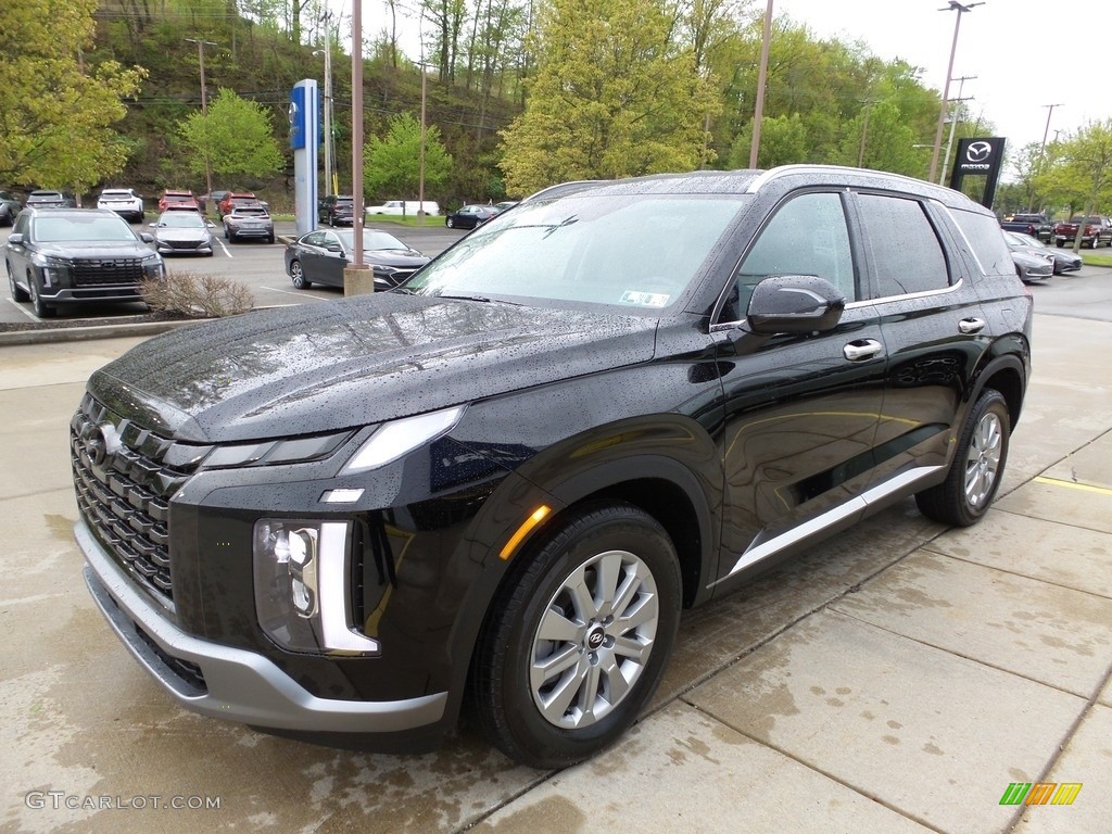 Abyss Black Pearl 2023 Hyundai Palisade SEL AWD Exterior Photo #146064791