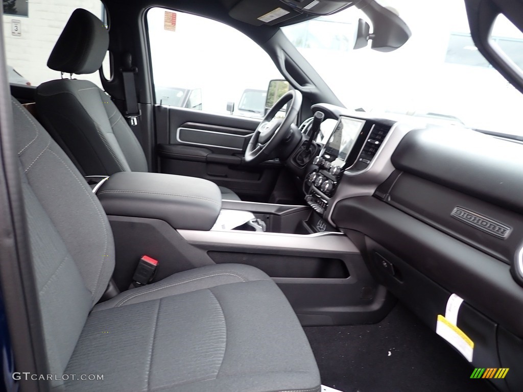 Black Interior 2023 Ram 2500 Big Horn Crew Cab 4x4 Photo #146064926