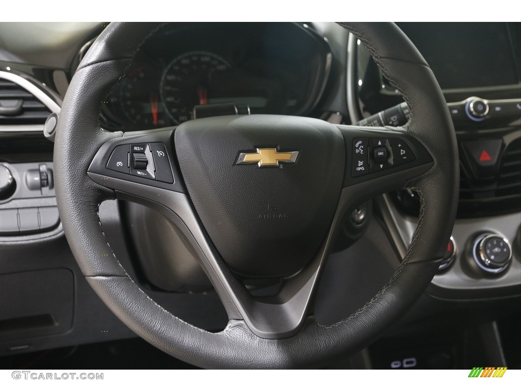 2021 Chevrolet Spark ACTIV Jet Black/Dark Anderson Silver Steering Wheel Photo #146065154
