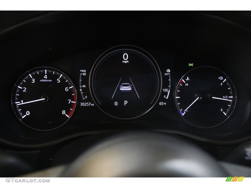 2020 CX-30 Premium AWD - Machine Gray Metallic / Black photo #8
